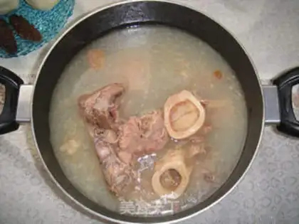 Make Bean soup dolls step 1
