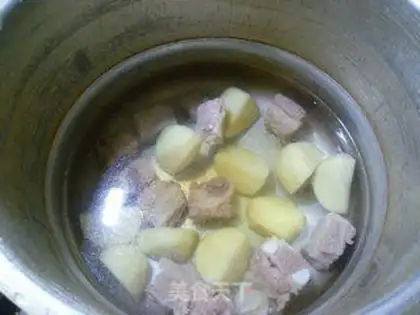 Make Potato rib soup step 9
