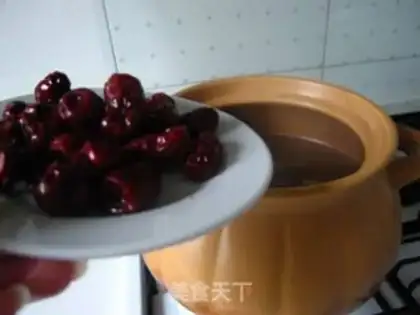 Make Cinnamon date soup step 6