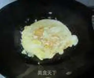 Make Eggcake and spinach step 5