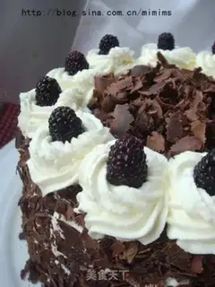 Make Black forest cake step 1