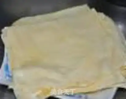Make The leftover vegan roll step 2