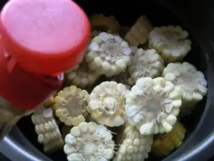 Make Corn bone pan step 5