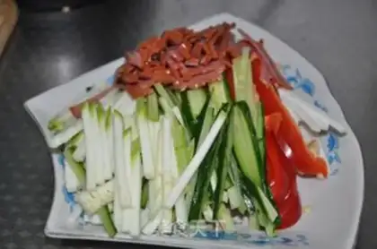Make The leftover vegan roll step 3
