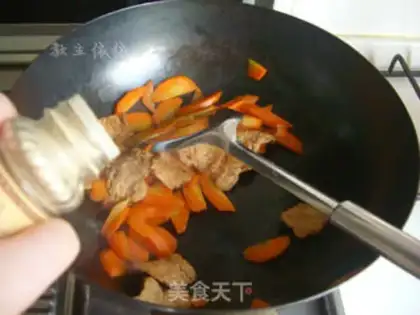 Make Carrot and meat step 5