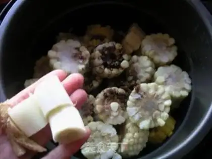 Make Corn bone pan step 8