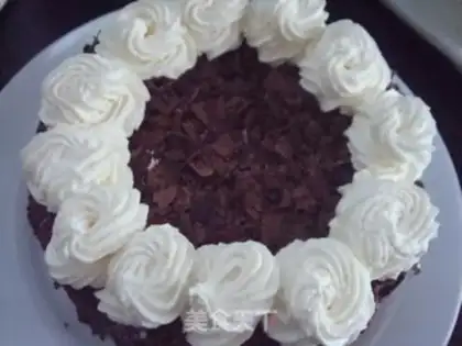 Make Black forest cake step 12