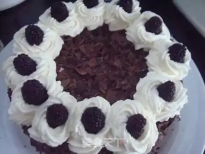 Make Black forest cake step 13