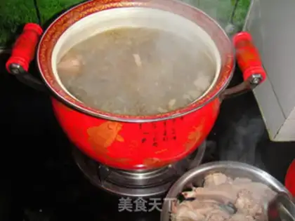 Make Pyramid Goose Firepot step 9