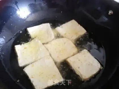 Make Water tofu step 1