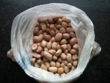 Make Sour peanut rice step 0