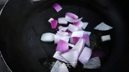 Make Plum fried rice step 5