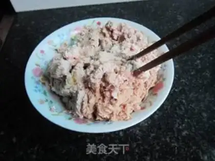 Make Steam fish balls step 2