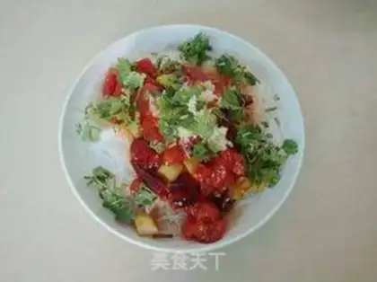 Make Tomato-tying fan step 7