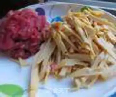 Make Doudou fried meat step 0