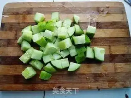 Make Bean cucumber step 0
