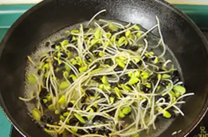 Make Tofu sprouts step 4
