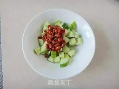 Make Bean cucumber step 3