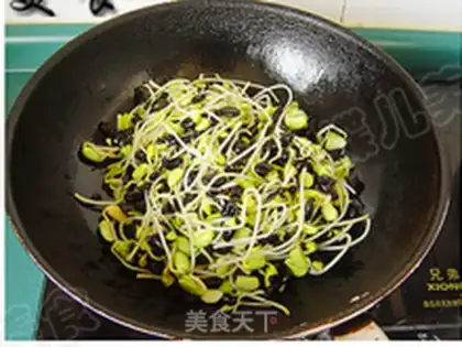 Make Tofu sprouts step 7