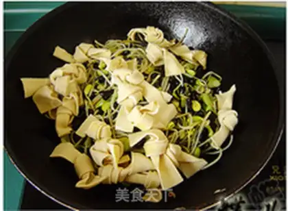 Make Tofu sprouts step 8
