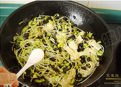Make Tofu sprouts step 9