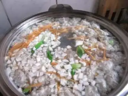 Make Squidfishball soup step 9