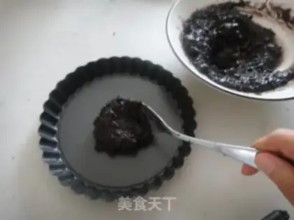 Make Chocolate cheesecake step 2