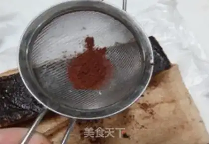 Make Coffee chocolate cake step 14