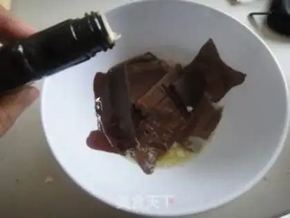 Make Chocolate cheesecake step 4