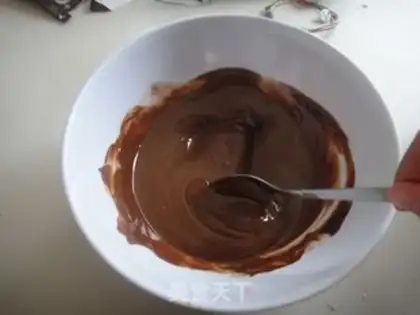 Make Chocolate cheesecake step 5
