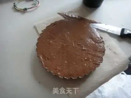 Make Chocolate cheesecake step 10