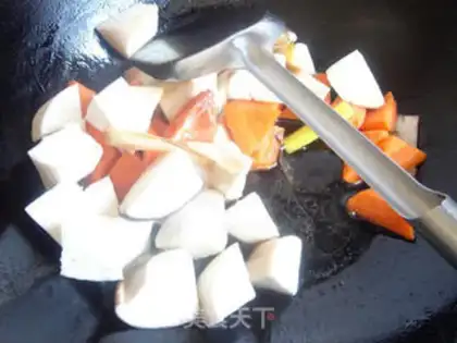 Make The apricots burn the ribs step 3
