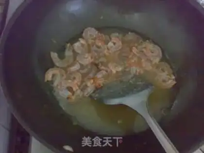 Make Shrimp with fresh fruit step 3