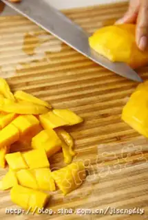Make Mango ice cream step 2
