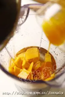 Make Mango ice cream step 3