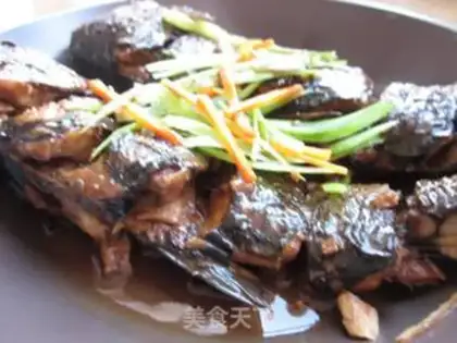 Make Home stewed fish step 5