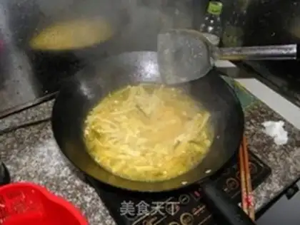Make Sour soup, fat cow step 2