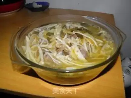 Make Sour soup, fat cow step 3