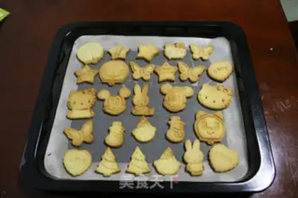 Make Butter animal cookies step 8