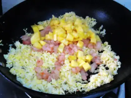 Make Shrimp pineapple step 8