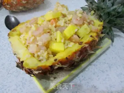 Make Shrimp pineapple step 9