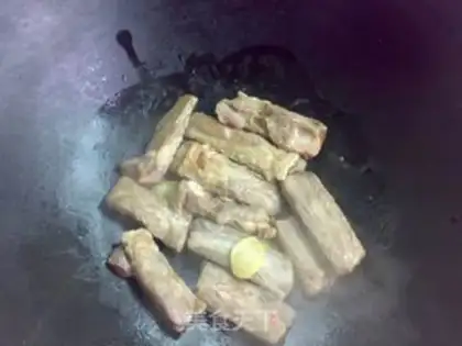 Make violet ribs step 5