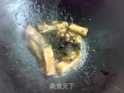 Make violet ribs step 8