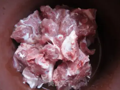 Make Five fingers of peach stew dragon bones step 4