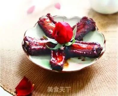 Make The roses are red-burned ribs step 3