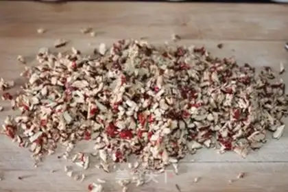 Make Red-tree cake step 1