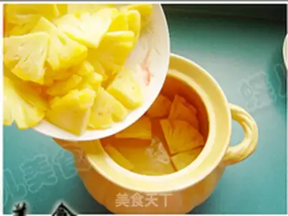 Make The pineapple silver ear soup step 5