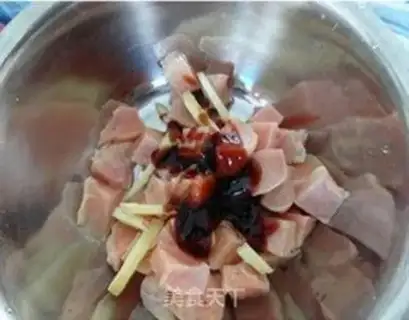 Make Pepper chicken string step 0