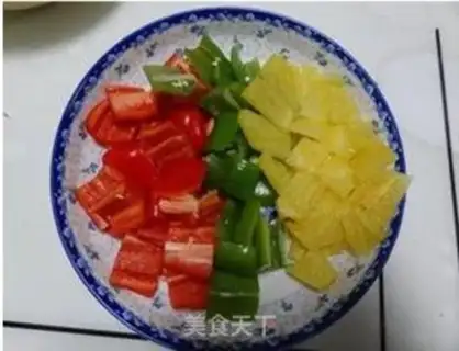 Make Pepper chicken string step 2