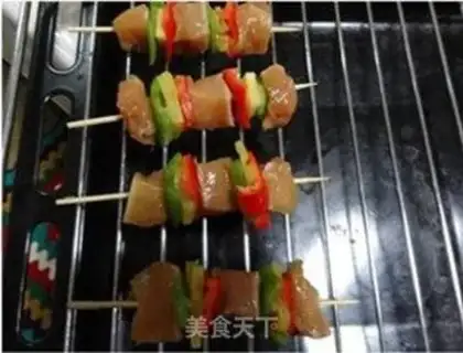 Make Pepper chicken string step 3